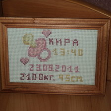 Работа «Подарок крестнице»