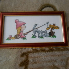 Работа «Дорога к бабушке»