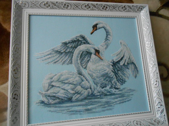 Работа «Лебединая верность»