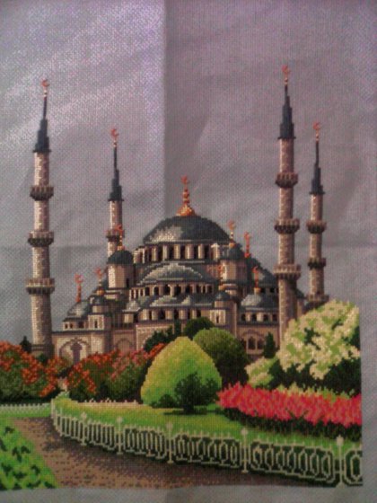 Работа «Стамбул. Голубая мечеть»