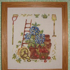 Работа «дачный натюрморт»