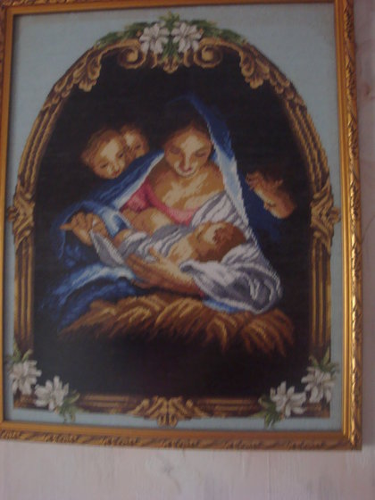 Работа «Икона Рождение Христа»