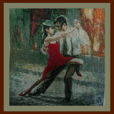 Работа «Танго под дождем»