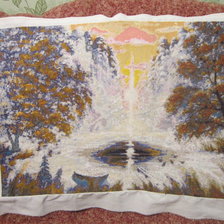 Работа «Незамёрзшее озеро»