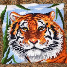 Работа «подушка тигр»