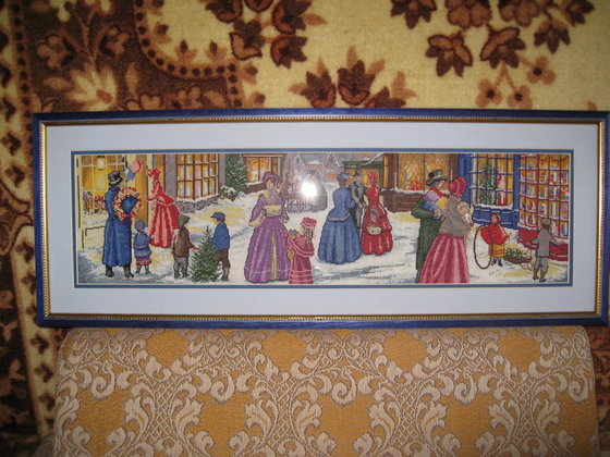 Работа «Викторианское Рождество»