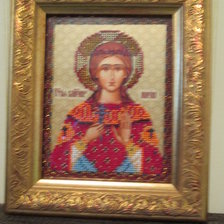 Работа «именная икона Марины»