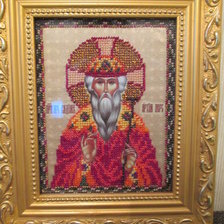 Работа «именная икона Вадима»