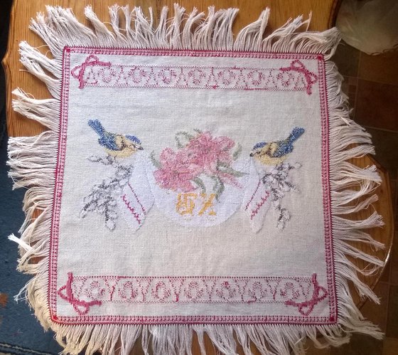 Работа «изнанка салфетки»