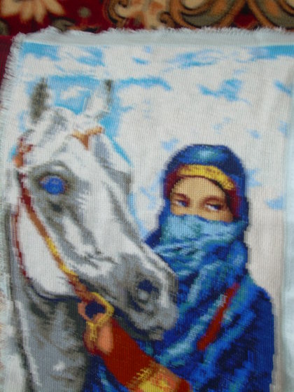 Работа «Восточная наездница»