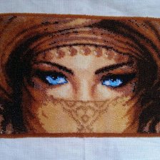 Работа «Голубые глазки»