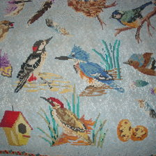 Работа «Коллаж из птиц»