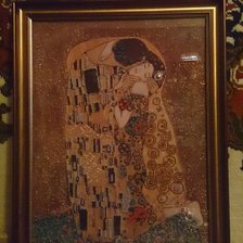 Работа «Поцелуй Густав Климт»