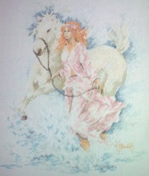 Работа «Дівчина з коником»