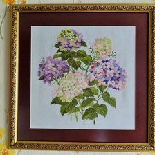 Работа «Садовая гортензия  (Риолис)»