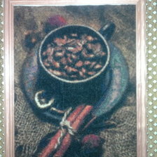 Работа «Кофе с корицей»