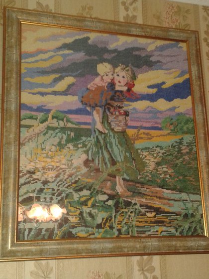 Работа «Перед грозой .»