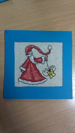 Работа «Новогодняя открытка №4»