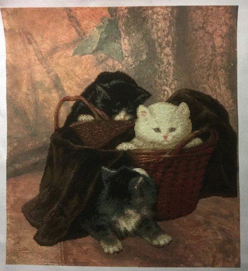 Работа «Трое в корзинке»