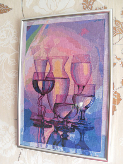 Работа «в подарок золовке на новую кухню»