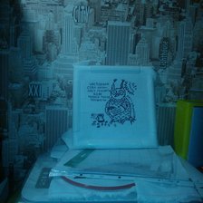 Работа «Сова  кофеманка))»