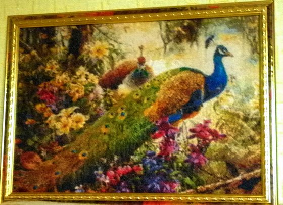 Работа «павлины»