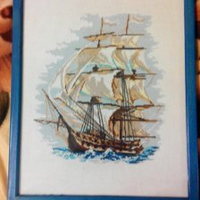 Работа «Риолис (арт 479) "Корабль"»