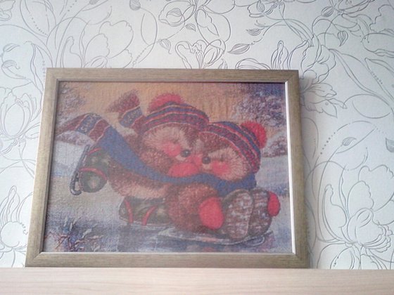 Работа «Ежики»