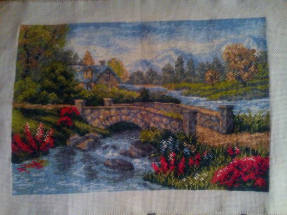 Работа «и снова Летний пейзаж»