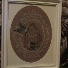 Работа «ПТИЧКИ В КЛЕТКЕ»