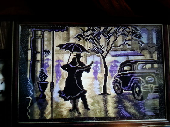 Работа «танцующие в ночи»