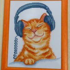 Работа «Кот-меломан.»