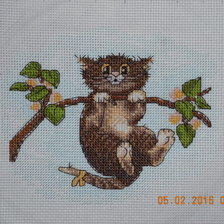 Работа «Котенок»