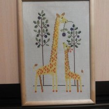 Работа «Жирафы»