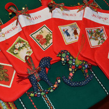 Работа «рождественские сопожки»