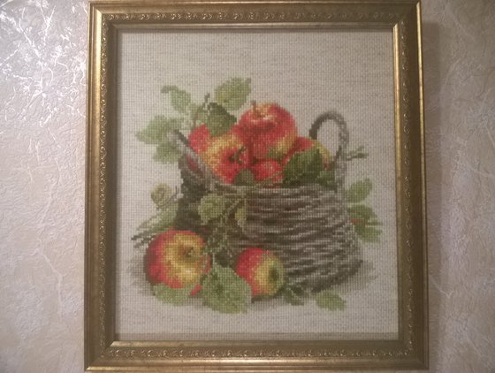 Работа «спелые яблоки»