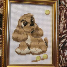 Работа «Маленький кокер.»