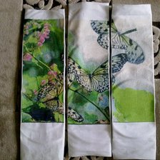 Работа «Бабочки-триптих»