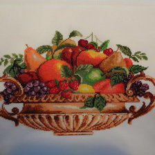 Работа «Натюрморт с фруктами»