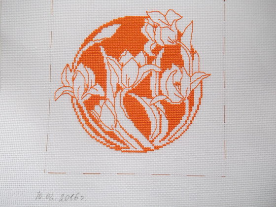 Работа «миниатюра лилии»