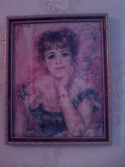 Работа «Портрет актрисы Жанны Самари»