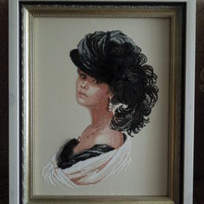 Работа «Портрет. Бархатный вечер»