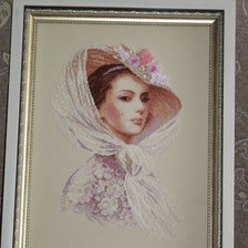 Работа «Портрет. Сиреневый вечер.»