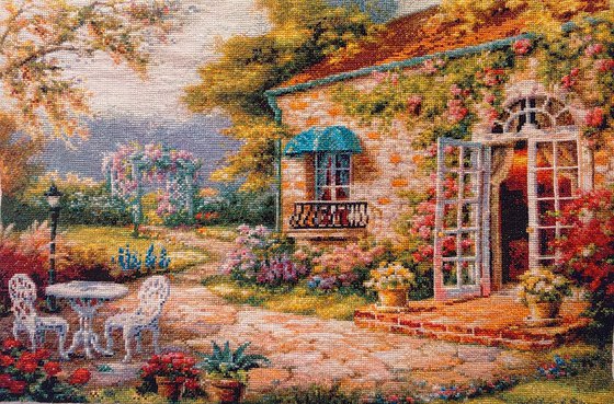 Работа «Цветущий сад.»