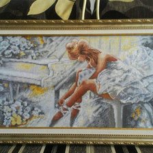 Работа «Балерина маме на ДР))»