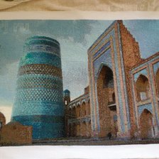 Работа «Минарет Кальта-Минор в Хиве»