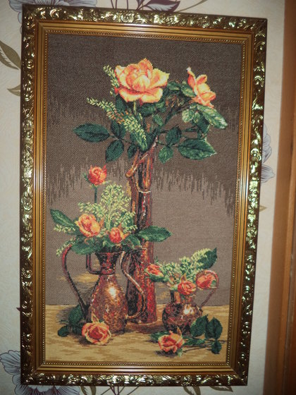 Работа «Восточный букет»