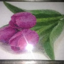 Работа «Тюльпаны»