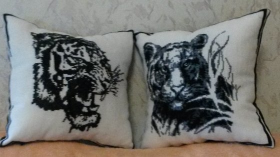 Работа «Декоративные подушки»