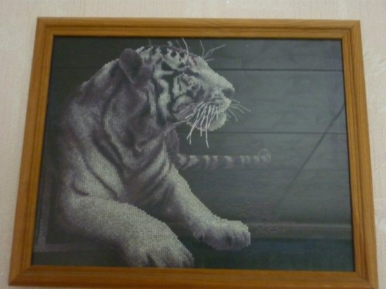 Работа «Белый тигр»